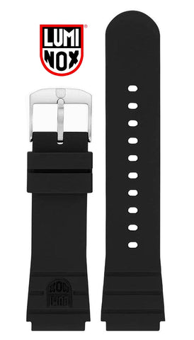 Genuine Luminox 21mm NBR Rubber Watchband, FPX-3000-21Q-2-K