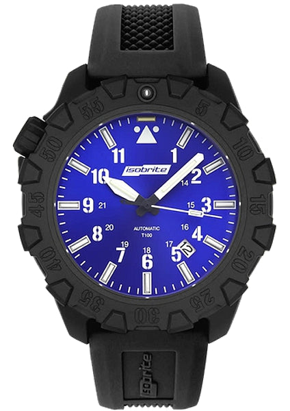 Armourlite IsoBright Squadron T100 Tritium Automatic Watch, Blue
