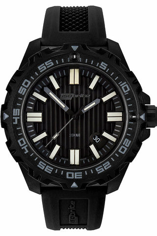 IsoBright Afterburner Limited Edition T100 Military Tritium Watch, Bla ...