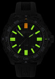 IsoBright Afterburner Limited Edition T100 Military Tritium Watch, Black Dial ISO3003