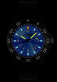 IsoBright T100 Tritium Women's or Mid-Size Military/Sport Watch, Blue Dial, ISO353