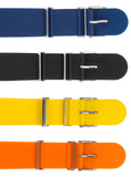 Amazing! NATO Style, Ultra Slim Silicone Strap, Black, Yellow, Blue or Orange from Armourlite