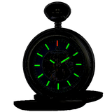 Charles-Hubert Paris Skeleton Pocket Watch, Tritium Illumination, with Closing Covers, XWA5561