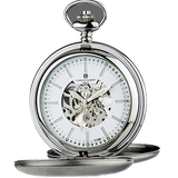 Charles-Hubert Paris Skeleton Pocket Watch, Tritium Illumination, with Closing Covers, XWA5561