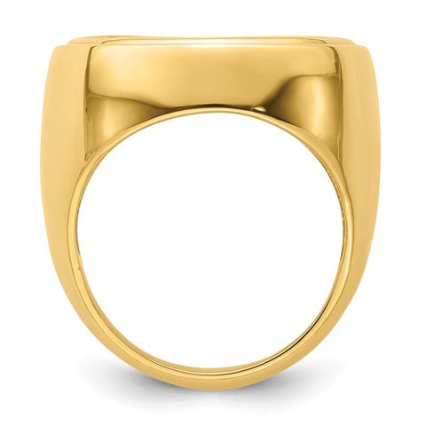 18K Gold Heavy Tibetan Ring - Me&Ro